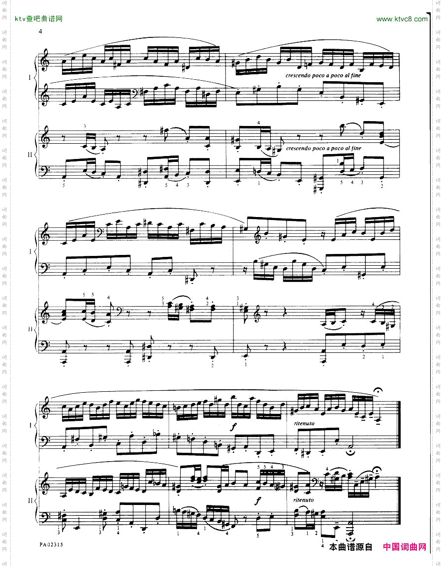 Bach,JS-BWV784-InventionNo13arrtwopianosRabinof