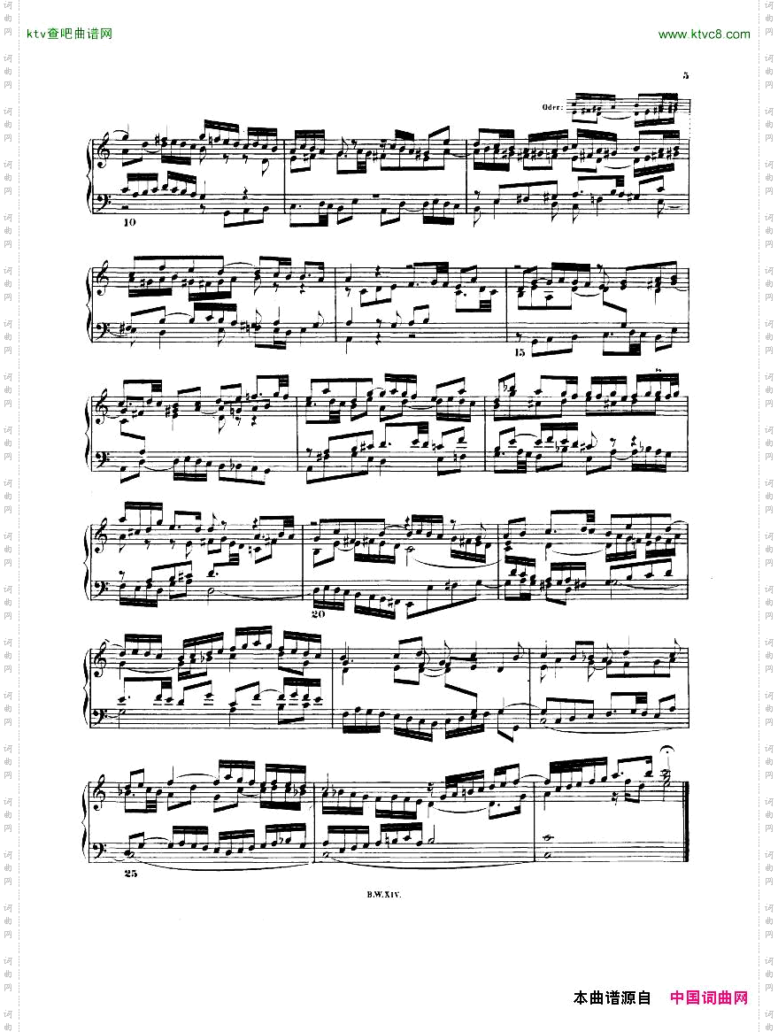 Bach,JS-BWV846-869-WellTemperedClavierBook1Urtext一