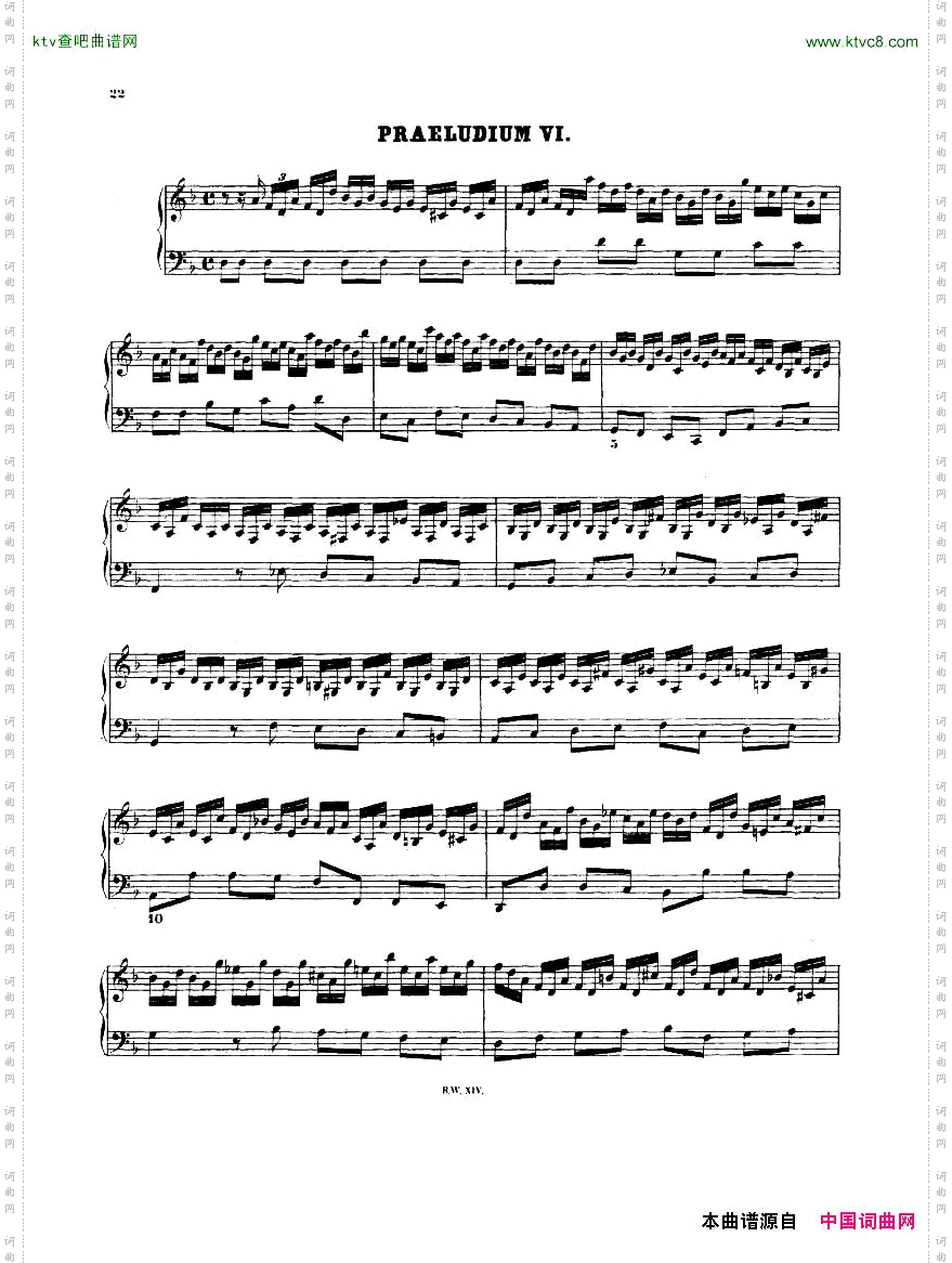 Bach,JS-BWV846-869-WellTemperedClavierBook1Urtext一