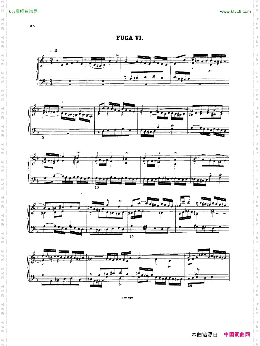 Bach,JS-BWV846-869-WellTemperedClavierBook1Urtext一