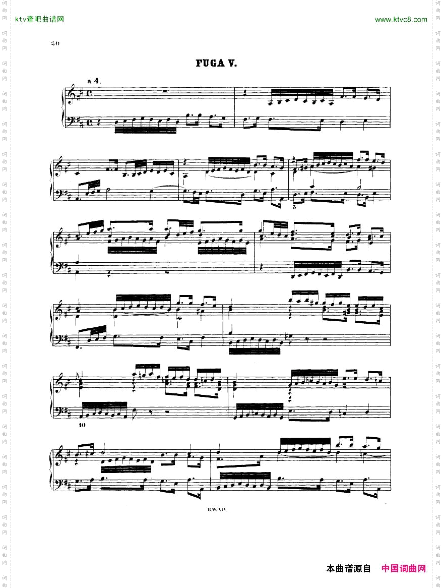Bach,JS-BWV846-869-WellTemperedClavierBook1Urtext一