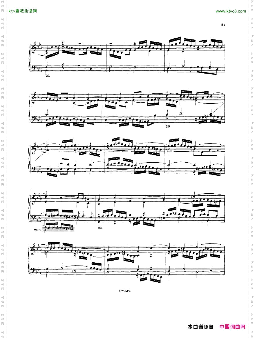 Bach,JS-BWV846-869-WellTemperedClavierBook1Urtext一