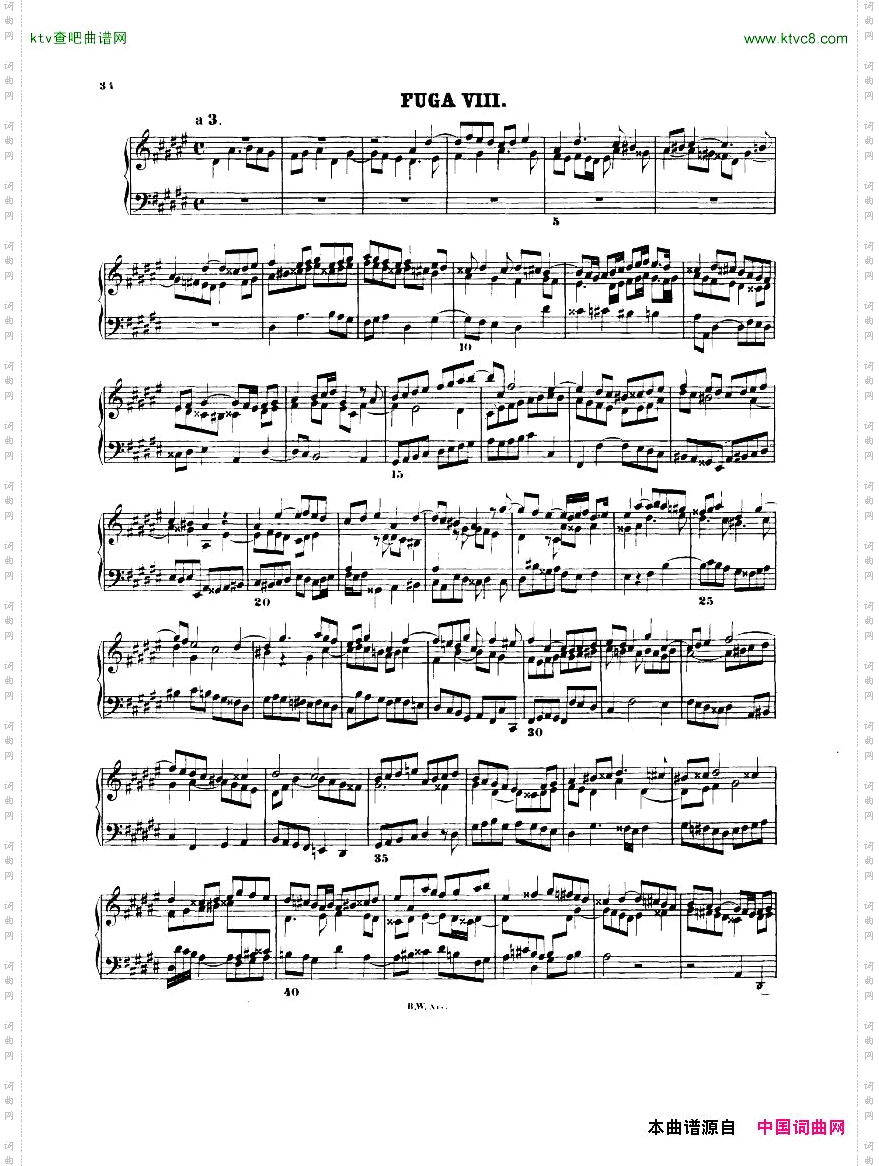 Bach,JS-BWV846-869-WellTemperedClavierBook1Urtext一