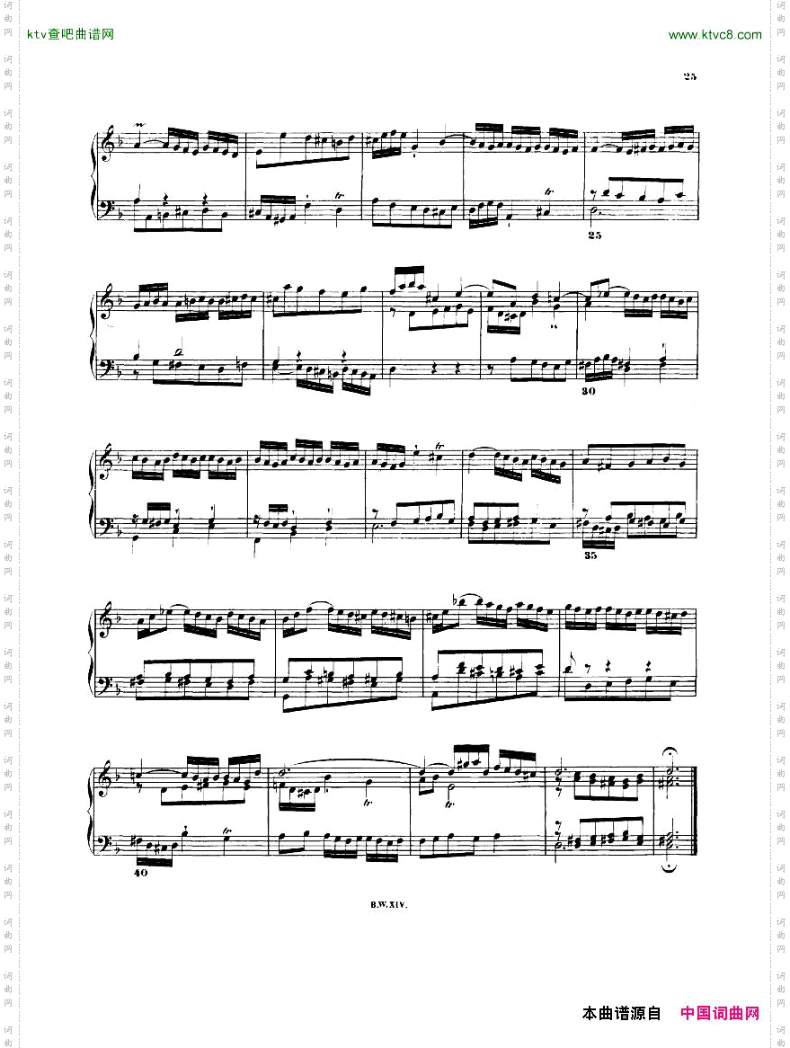 Bach,JS-BWV846-869-WellTemperedClavierBook1Urtext一