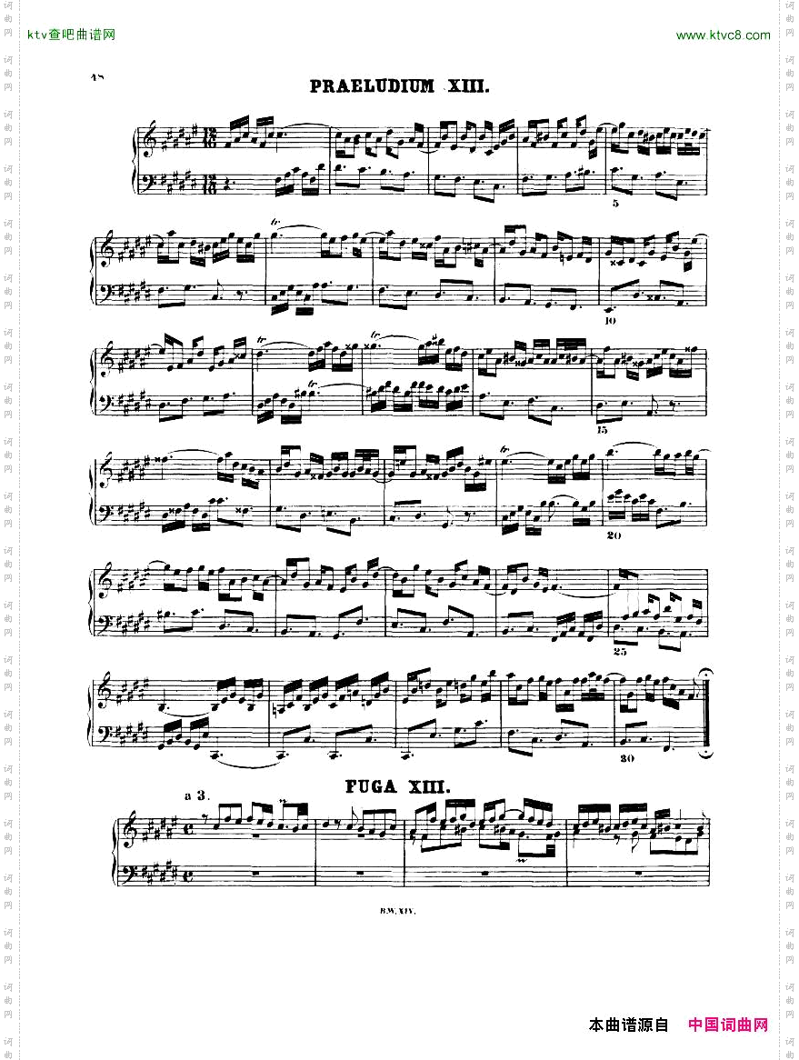 Bach,JS-BWV846-869-WellTemperedClavierBook1Urtext二