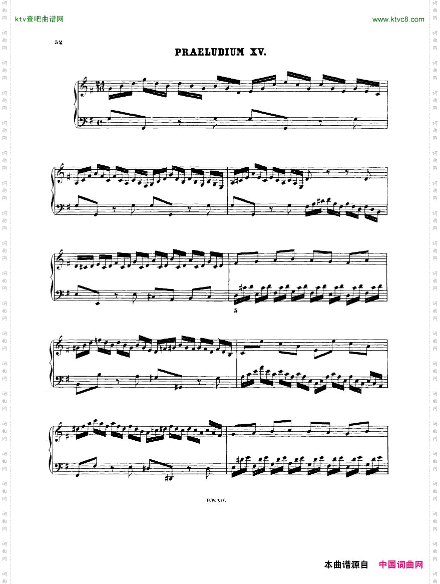 Bach,JS-BWV846-869-WellTemperedClavierBook1Urtext二