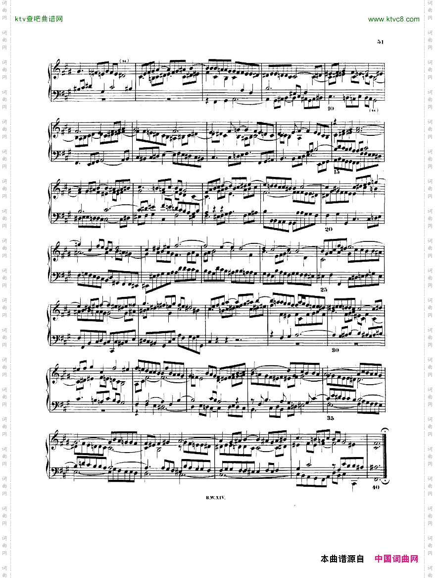 Bach,JS-BWV846-869-WellTemperedClavierBook1Urtext二
