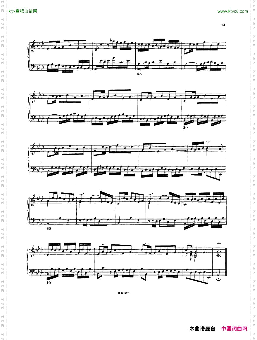Bach,JS-BWV846-869-WellTemperedClavierBook1Urtext二