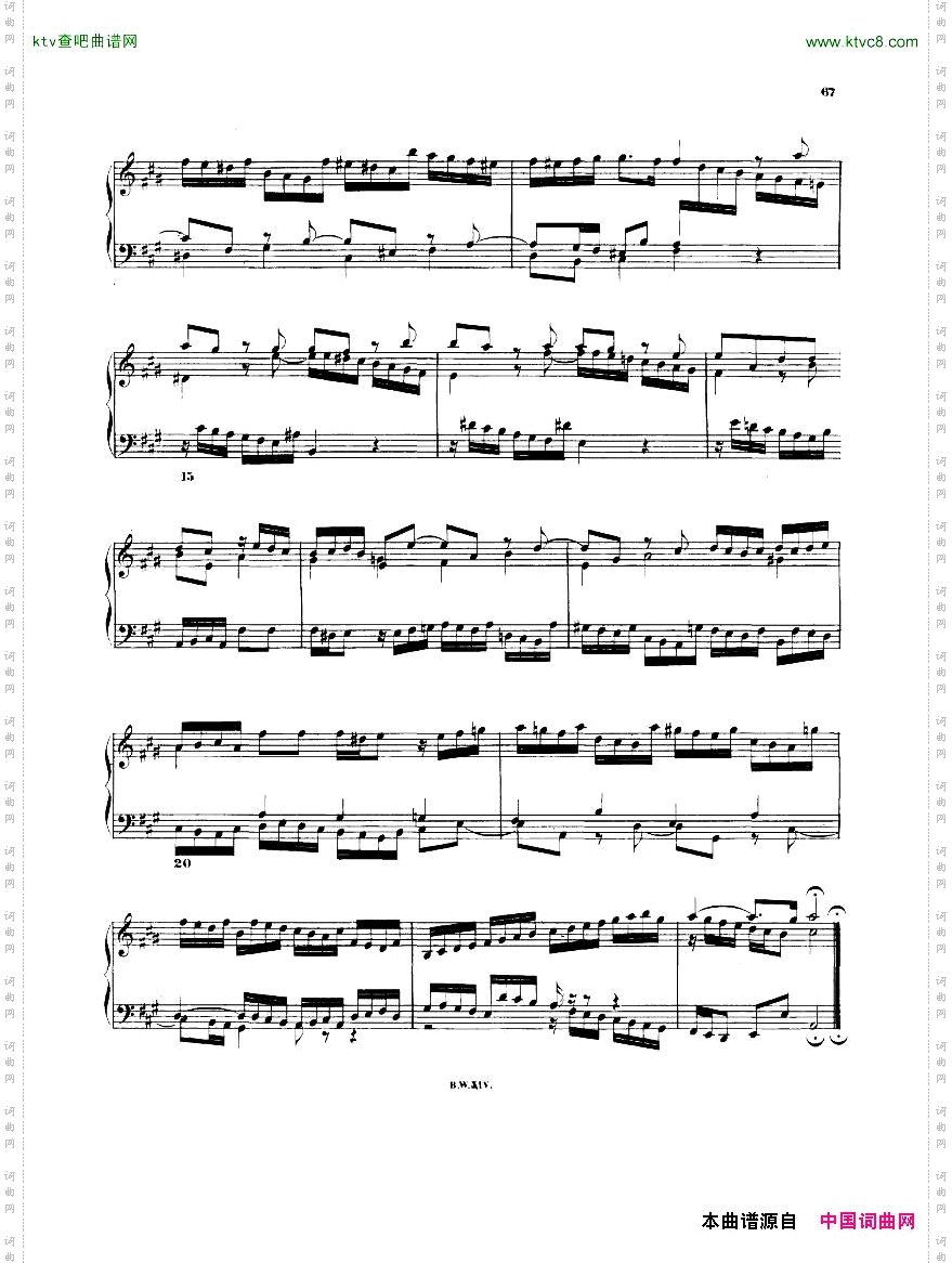 Bach,JS-BWV846-869-WellTemperedClavierBook1Urtext二