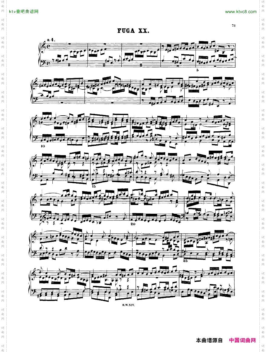 Bach,JS-BWV846-869-WellTemperedClavierBook1Urtext二