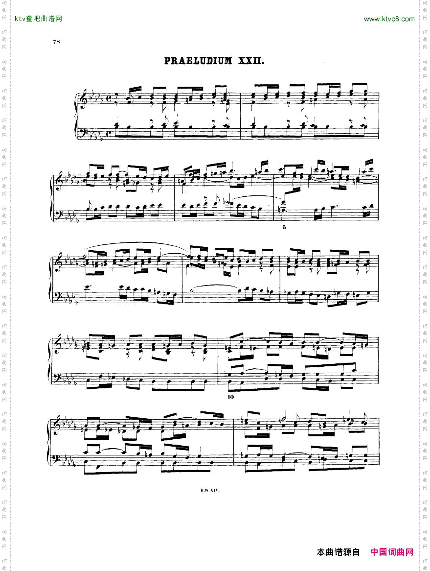 Bach,JS-BWV846-869-WellTemperedClavierBook1Urtext二