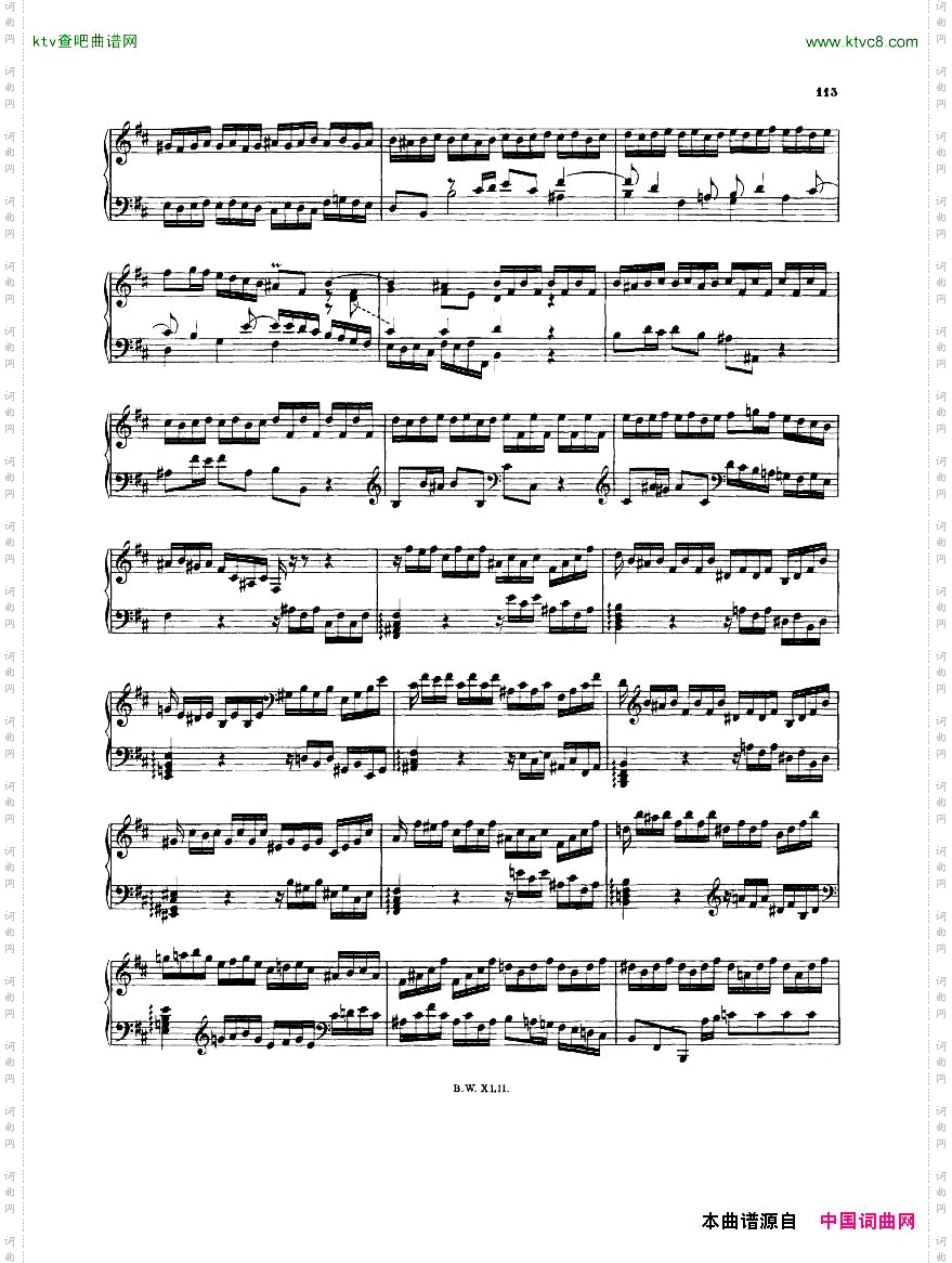 Bach,JS-BWV979-983-ConcertiafterVivaldiNo.8-12