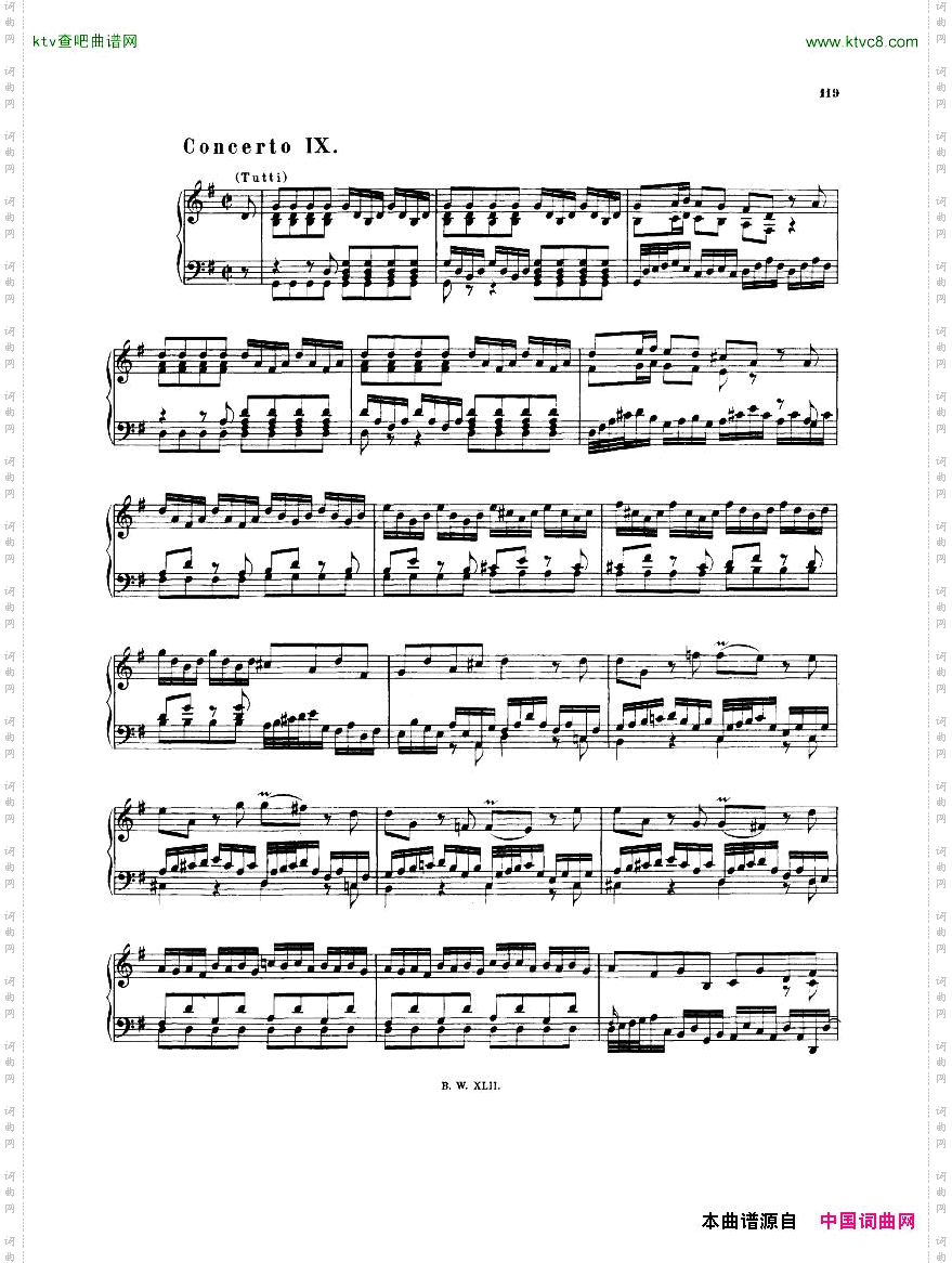 Bach,JS-BWV979-983-ConcertiafterVivaldiNo.8-12