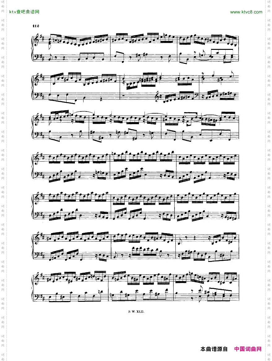 Bach,JS-BWV979-983-ConcertiafterVivaldiNo.8-12