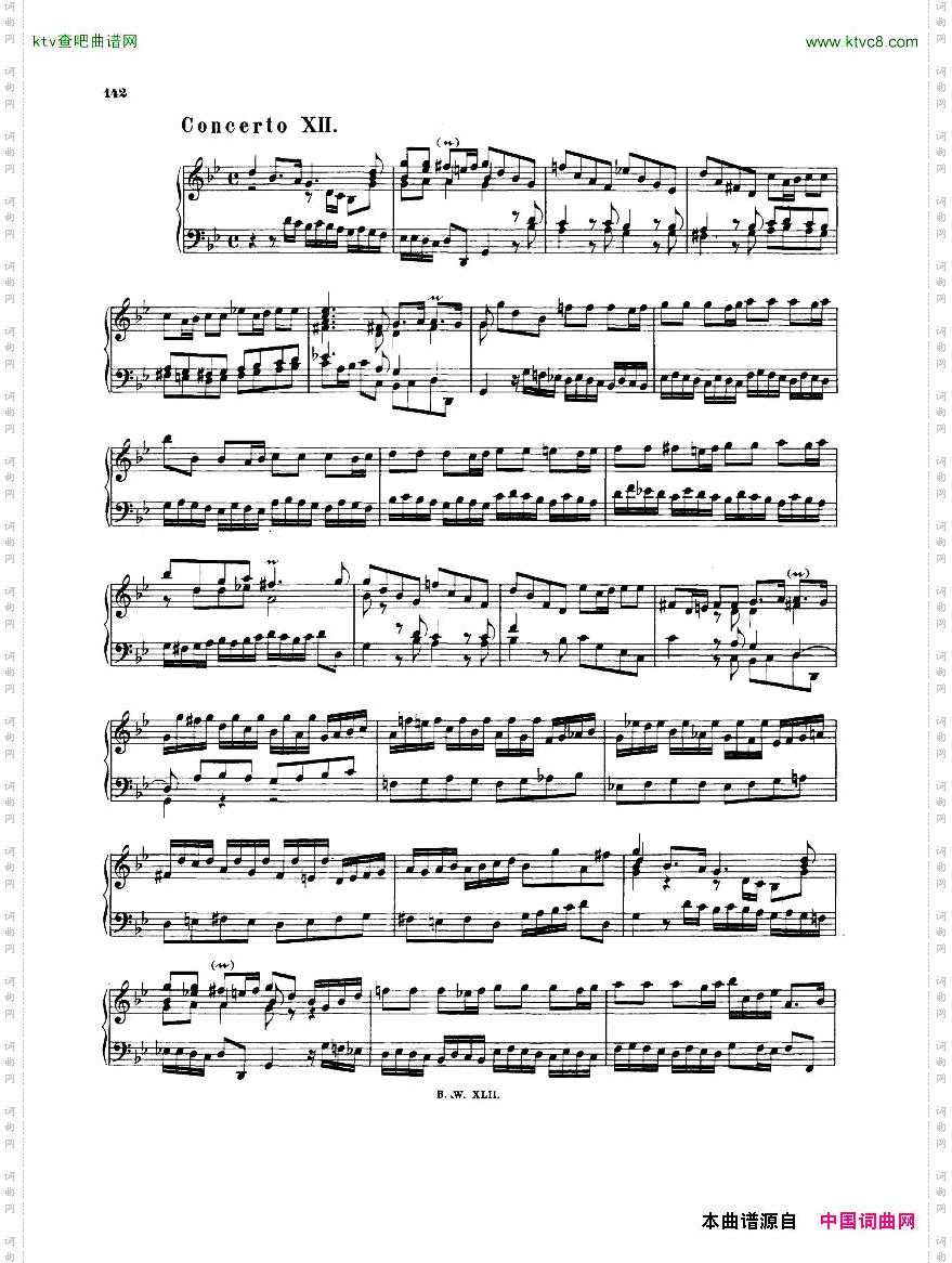 Bach,JS-BWV979-983-ConcertiafterVivaldiNo.8-12