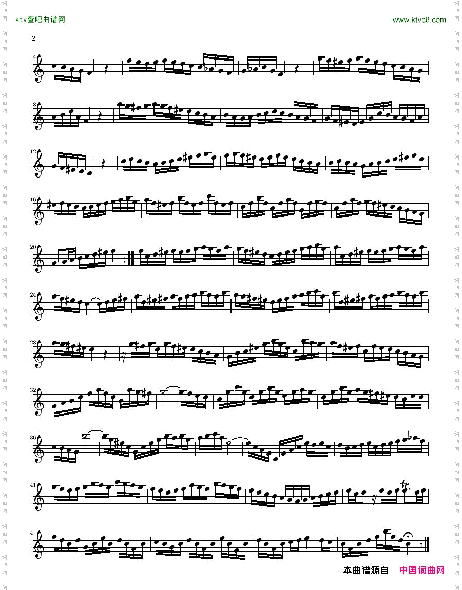 Bach,JS-BWV1033-SonatainCmajorforfluteandbassocontinuoflute