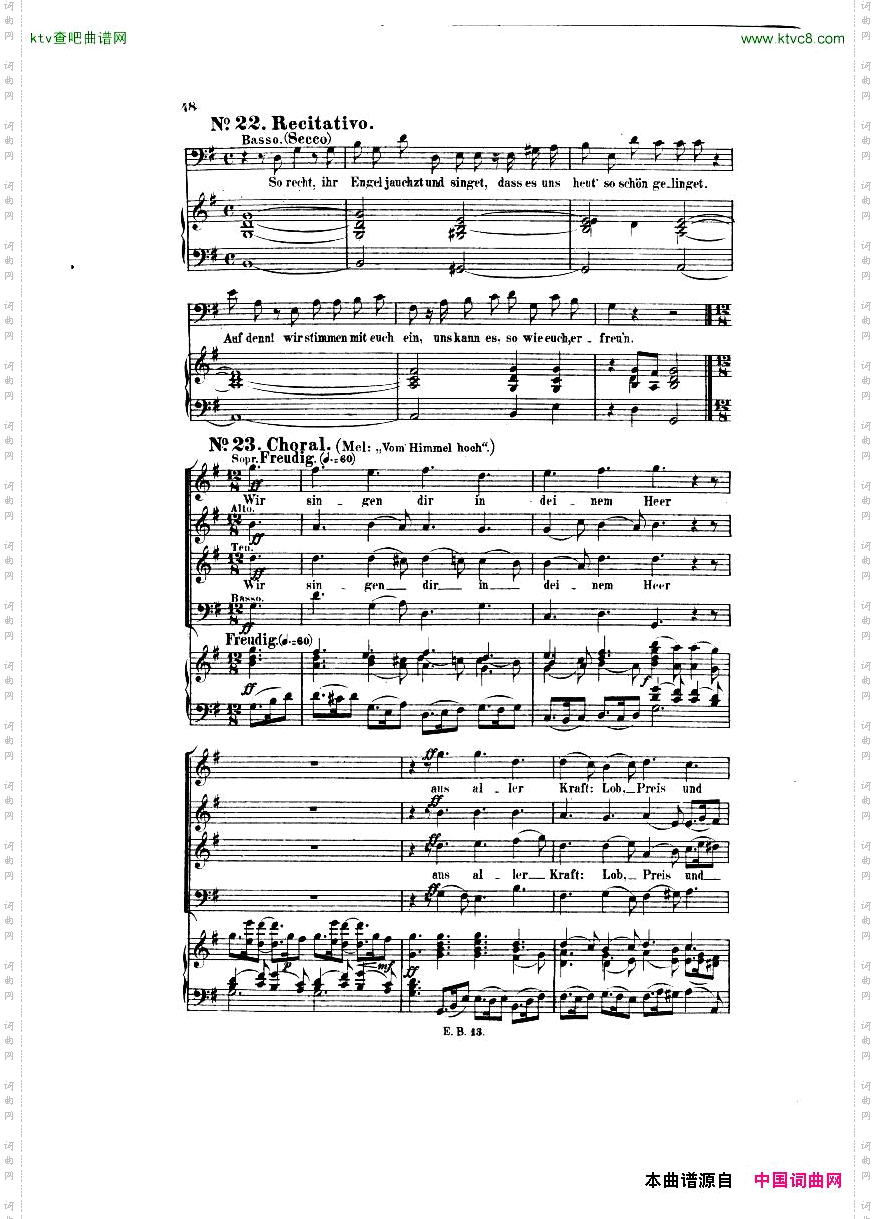 Bach,JS-BWV248-ChristmasOratorioNo19-23