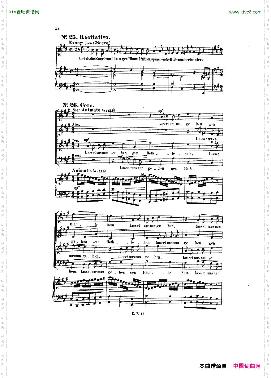 Bach,JS-BWV248-ChristmasOratorioNo24-29