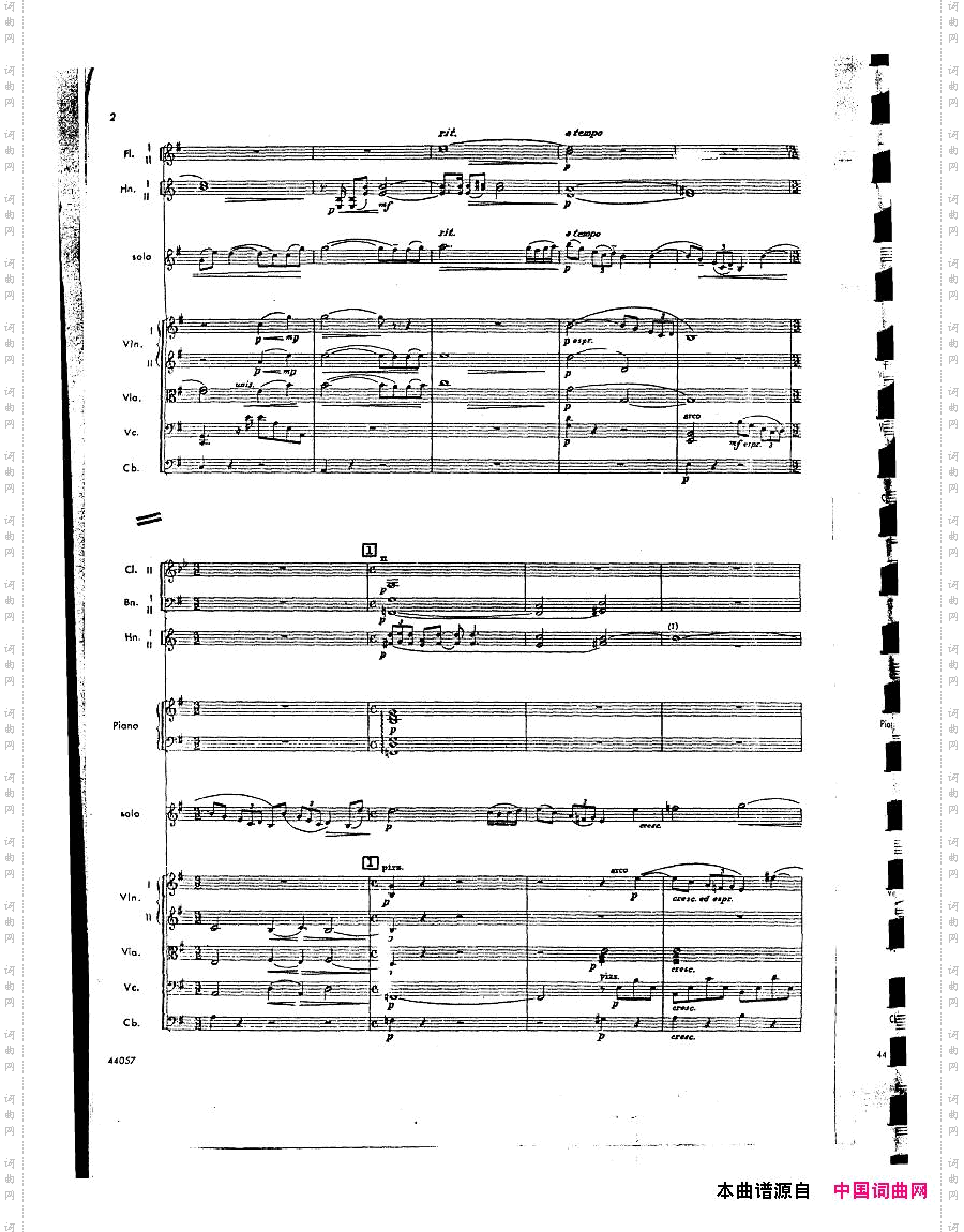 Barber-op14-ViolinConcertoScore一