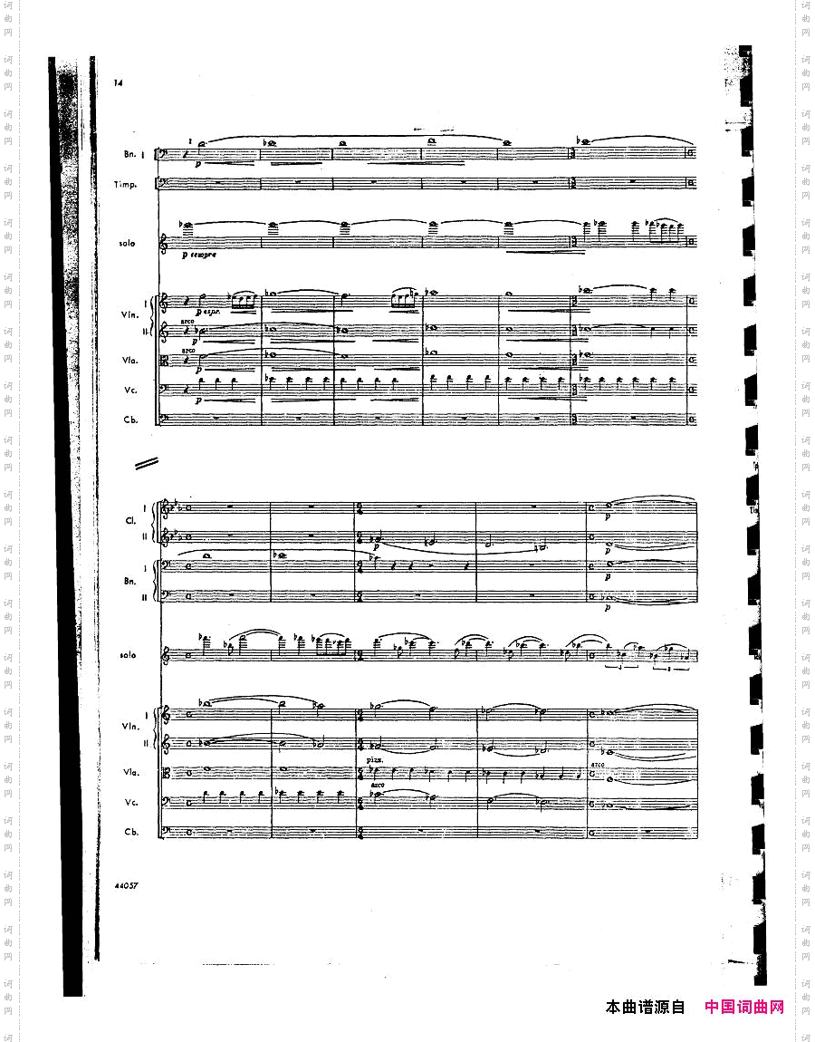 Barber-op14-ViolinConcertoScore一