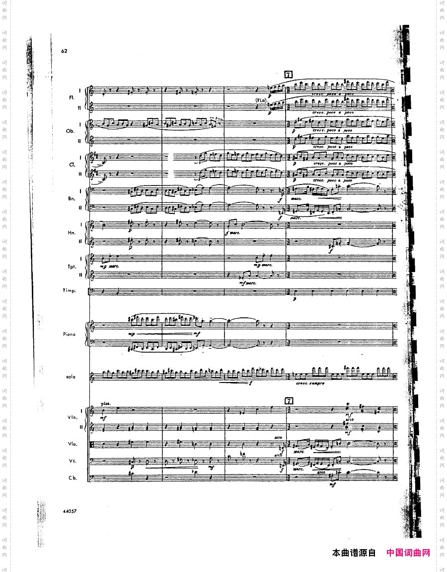 Barber-op14-ViolinConcertoScore二