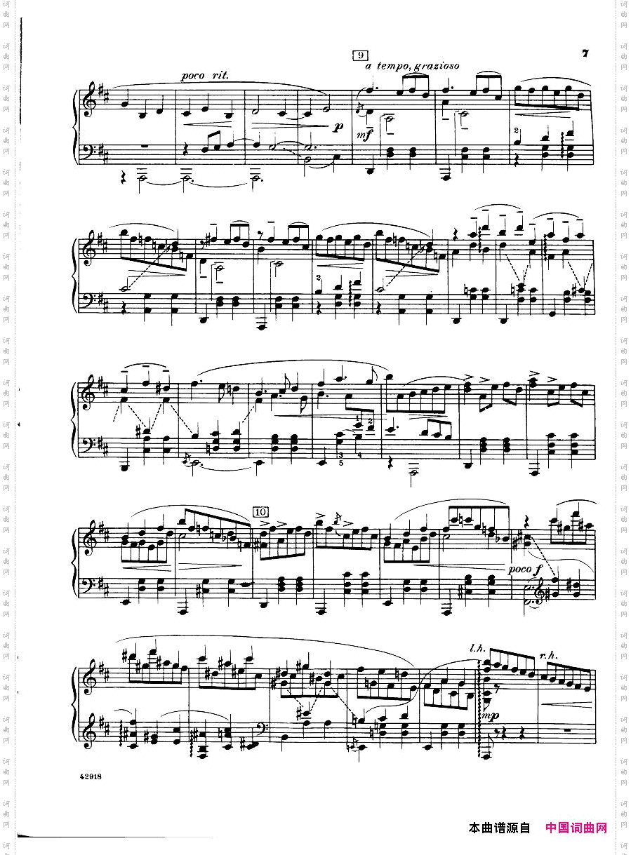 Barber - op 28 - Souvenirs piano solo