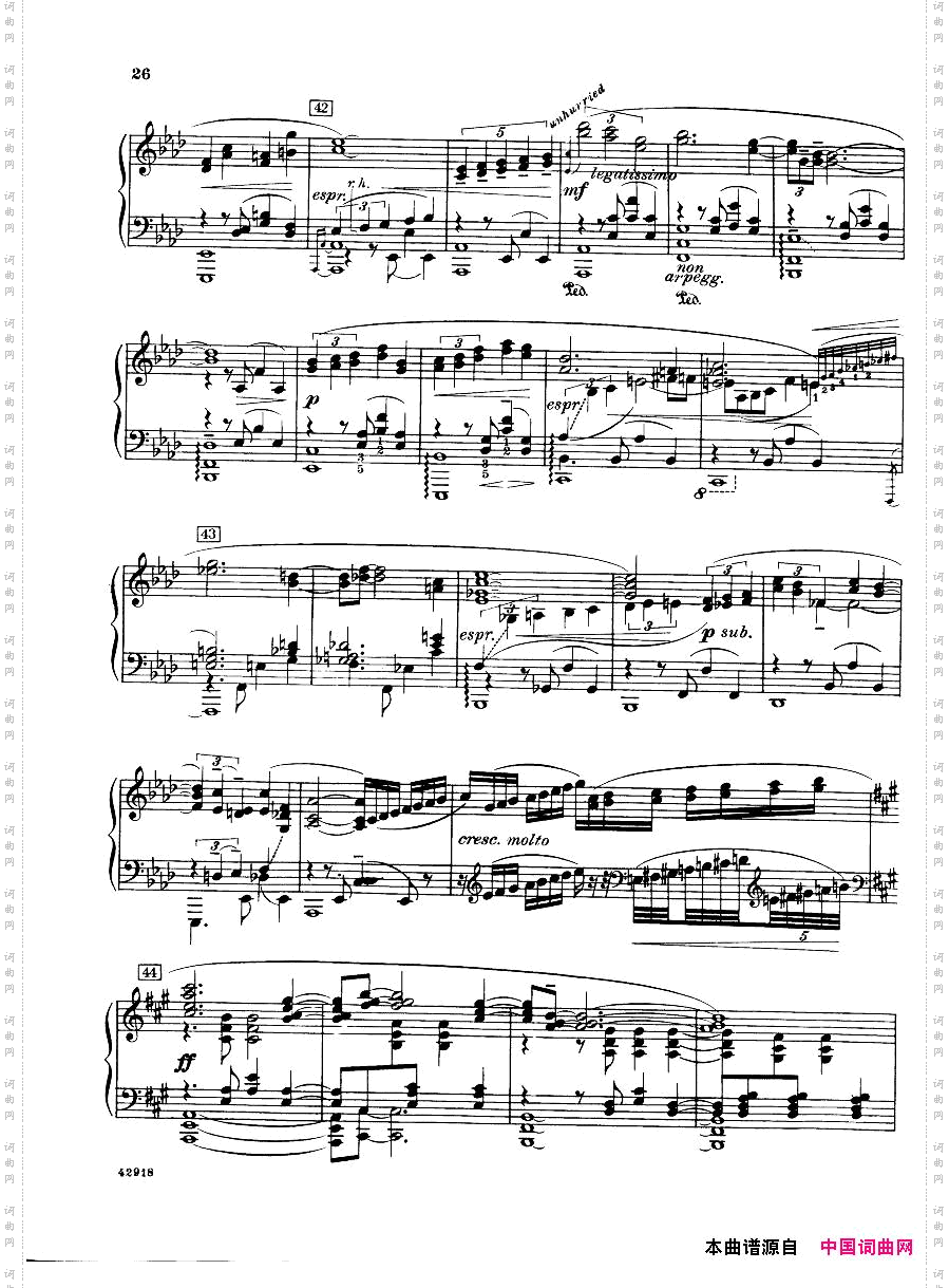 Barber - op 28 - Souvenirs piano solo