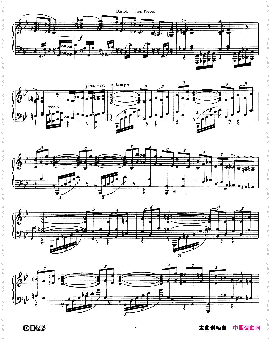 Bartok-DD71-FourPianoPieces