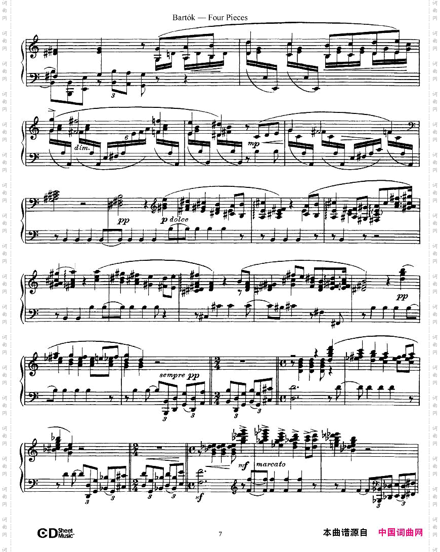 Bartok-DD71-FourPianoPieces