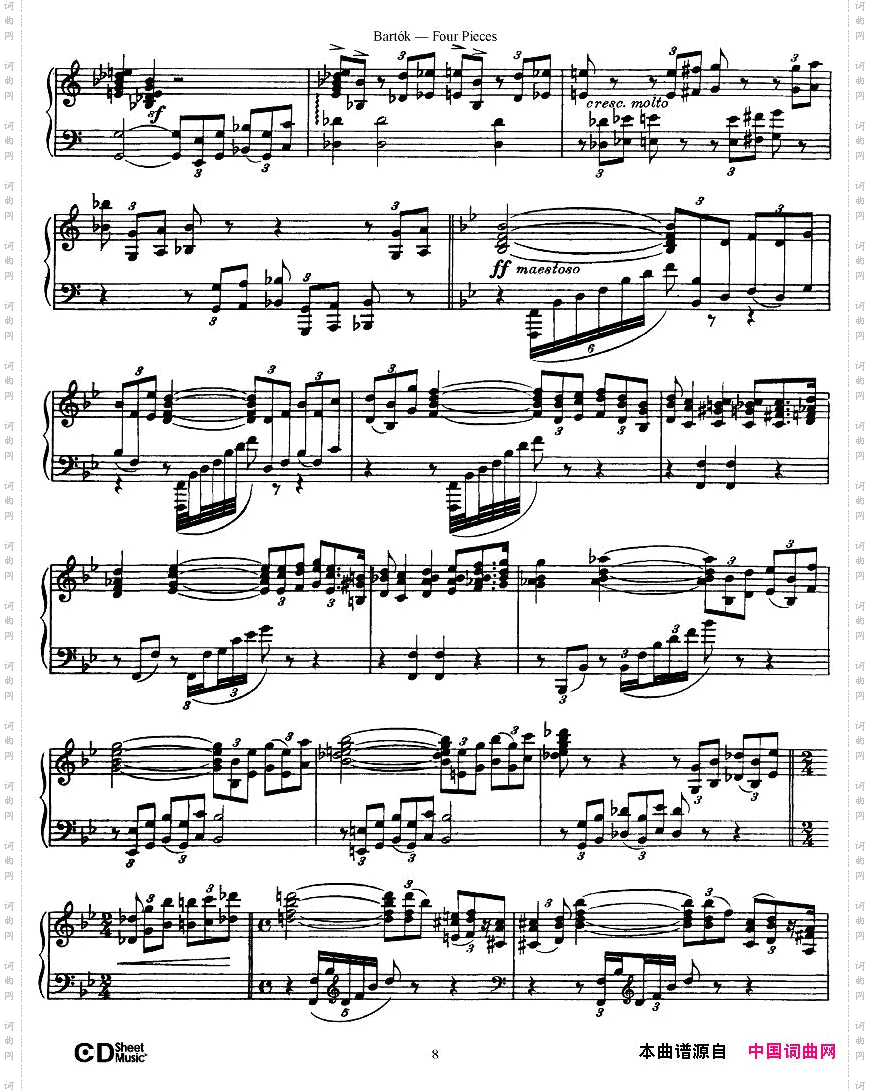 Bartok-DD71-FourPianoPieces