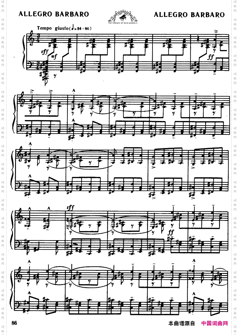 Bartok-SZ49-AllegroBarbaro