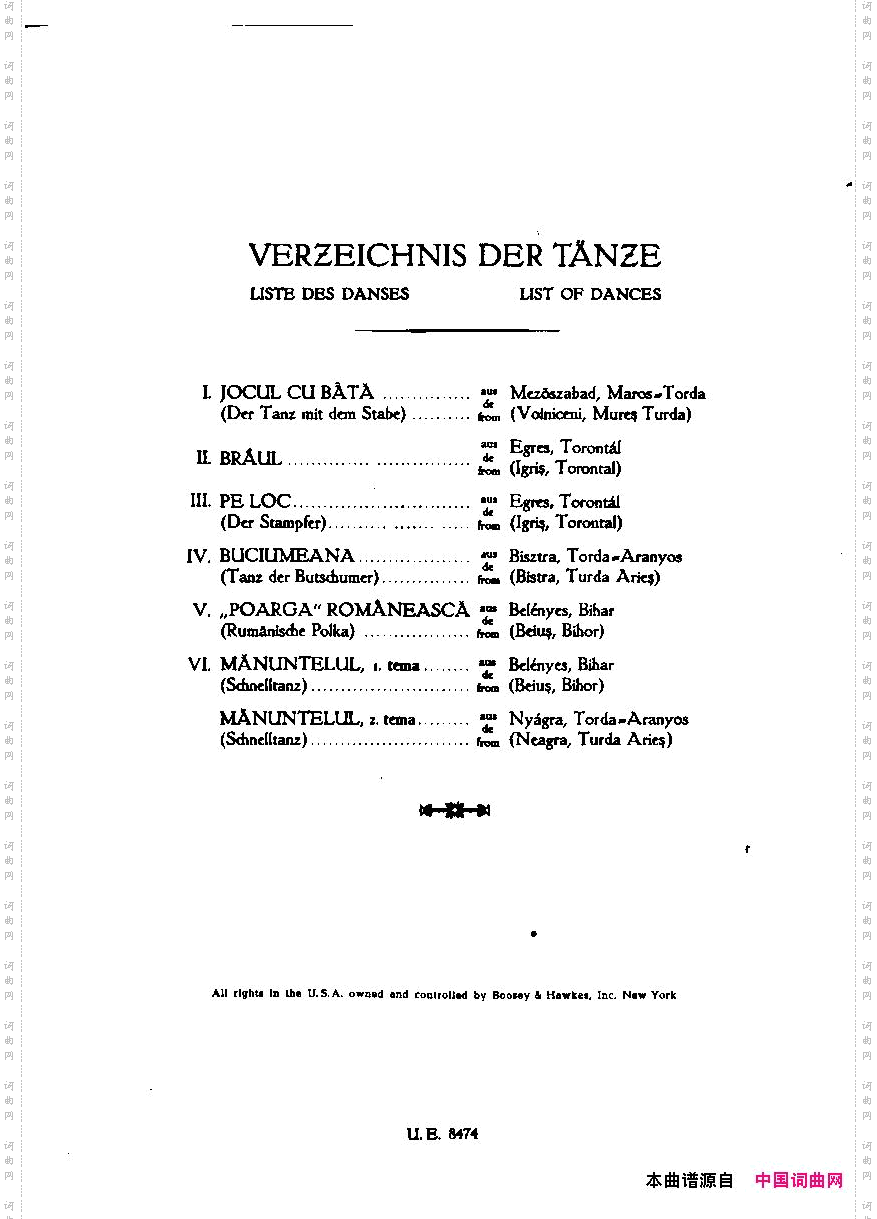 Bartok-SZ56-SixRomanianDances1915vln+pnoarrSzekely