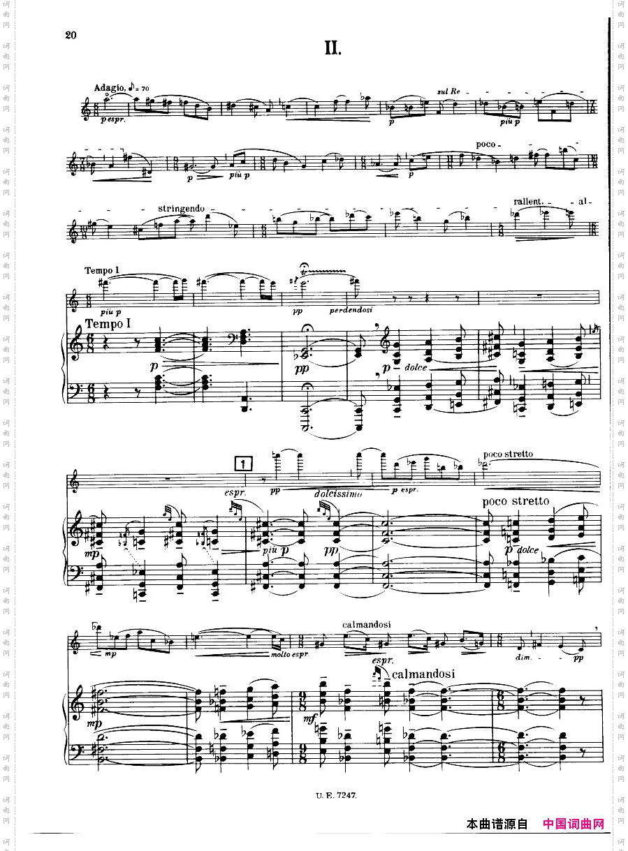Bartok-SZ75-SonataforViolinandPianoNo.1op21-piano
