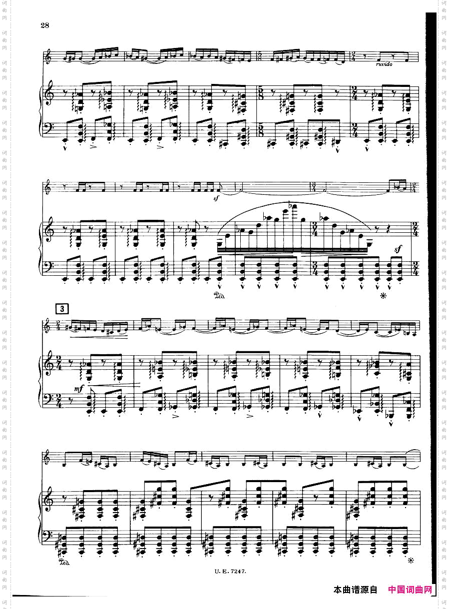 Bartok-SZ75-SonataforViolinandPianoNo.1op21-piano