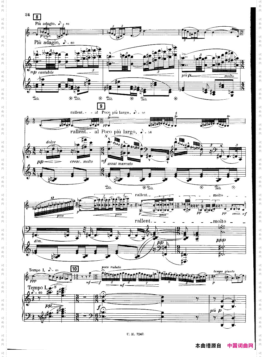 Bartok-SZ75-SonataforViolinandPianoNo.1op21-piano