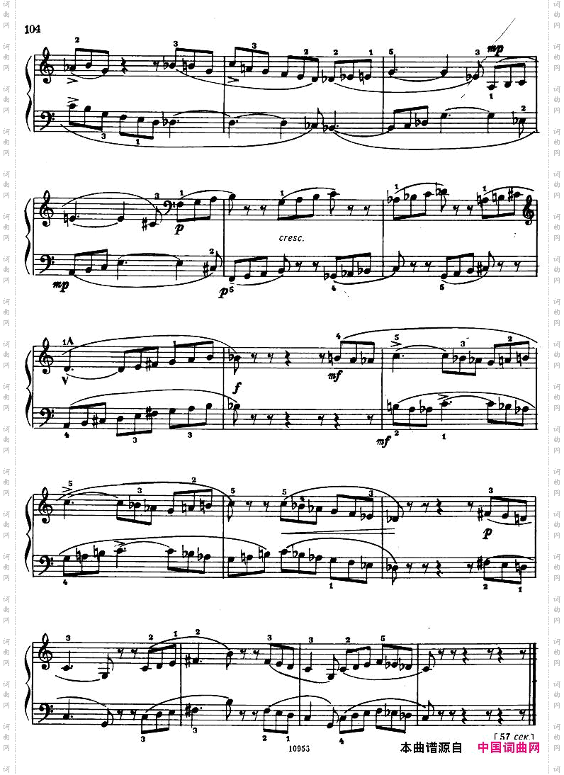 Bartok-SZ107-MikrokosmosforPiano,97-121