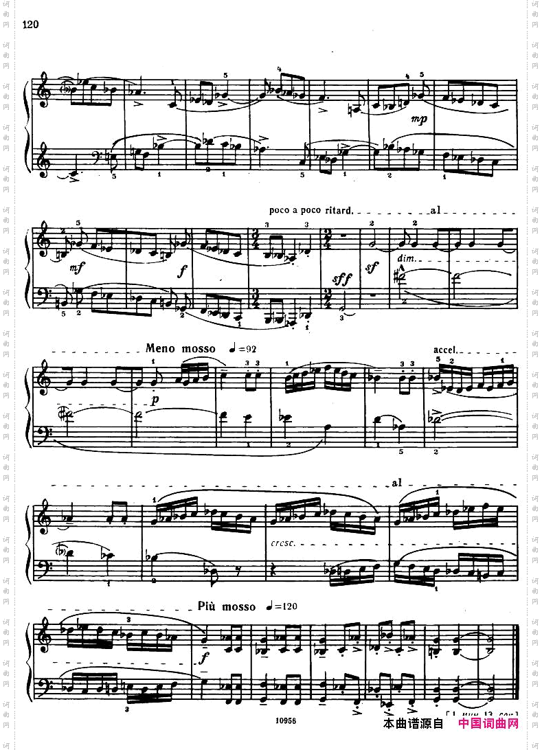 Bartok-SZ107-MikrokosmosforPiano,122-139