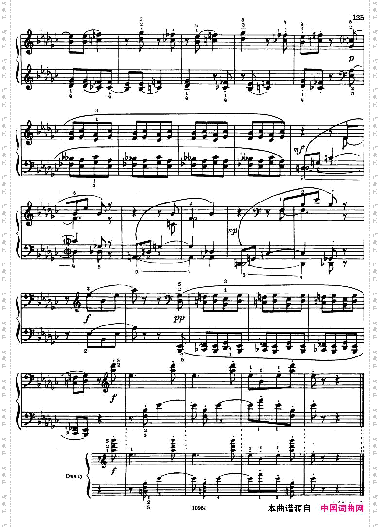 Bartok-SZ107-MikrokosmosforPiano,122-139