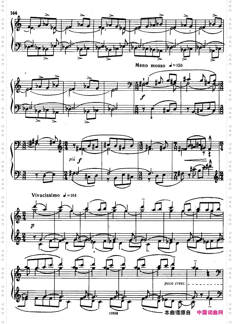 Bartok-SZ107-MikrokosmosforPiano,140-153