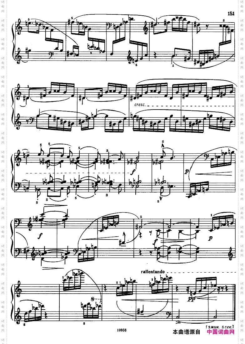 Bartok-SZ107-MikrokosmosforPiano,140-153