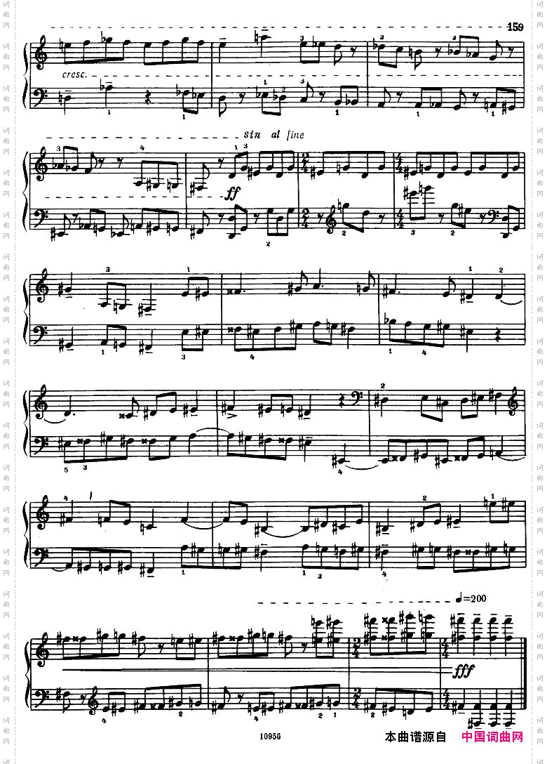 Bartok-SZ107-MikrokosmosforPiano,140-153