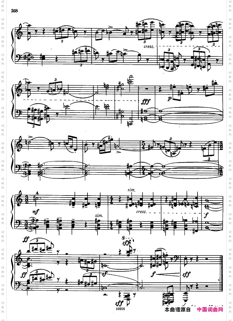 Bartok-SZ107-MikrokosmosforPiano,140-153