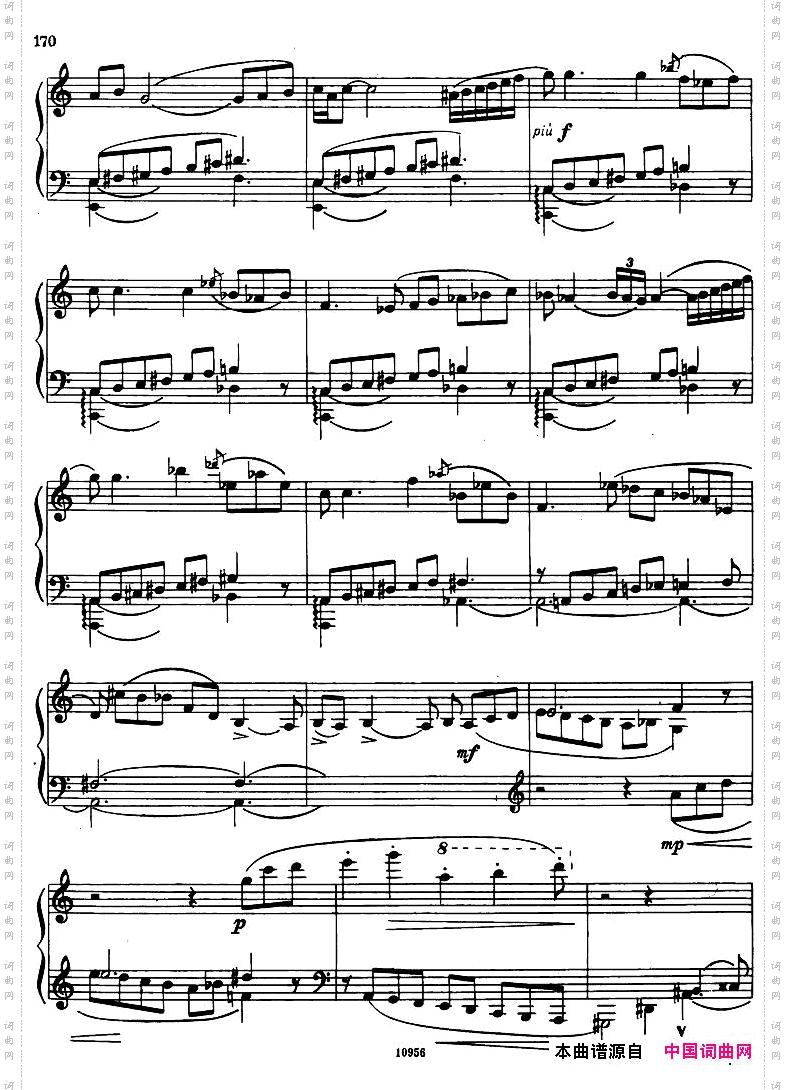 Bartok-SZ107-MikrokosmosforPiano,140-153