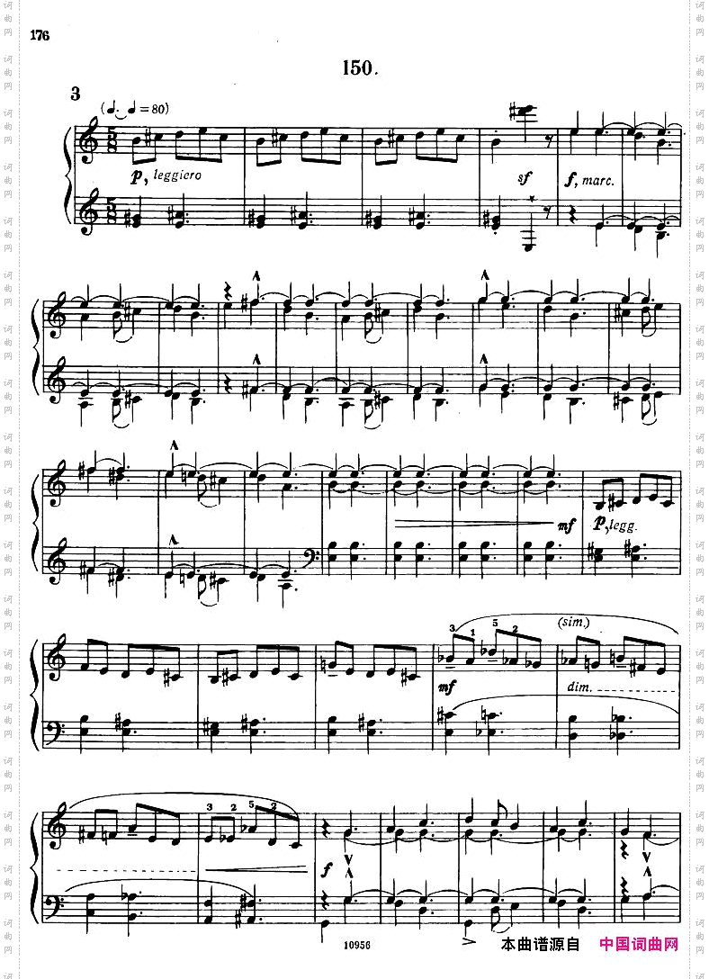 Bartok-SZ107-MikrokosmosforPiano,140-153