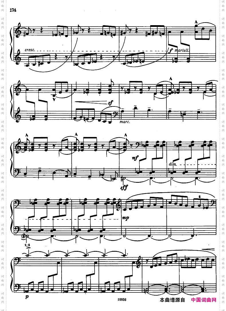 Bartok-SZ107-MikrokosmosforPiano,140-153