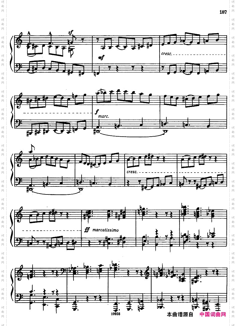 Bartok-SZ107-MikrokosmosforPiano,140-153
