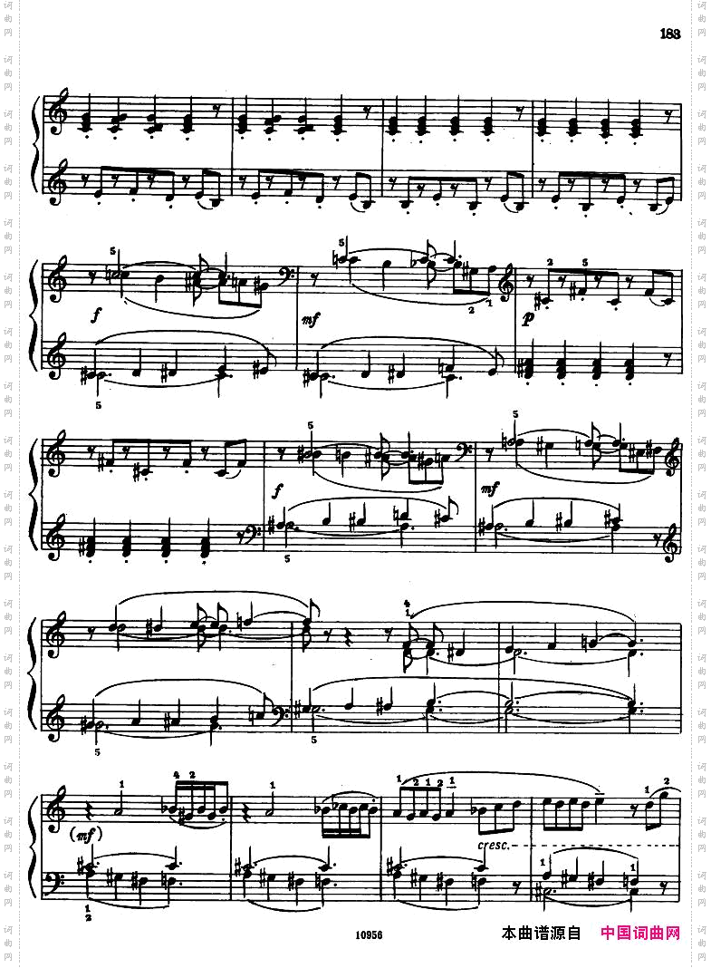 Bartok-SZ107-MikrokosmosforPiano,140-153