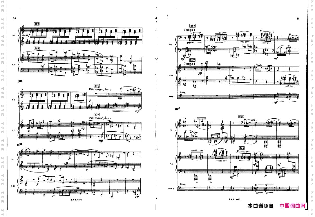 Bartok-SZ110-Sonatafortwopianosandpercussion