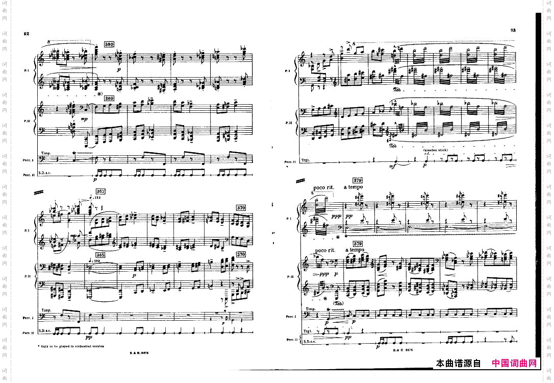 Bartok-SZ110-Sonatafortwopianosandpercussion