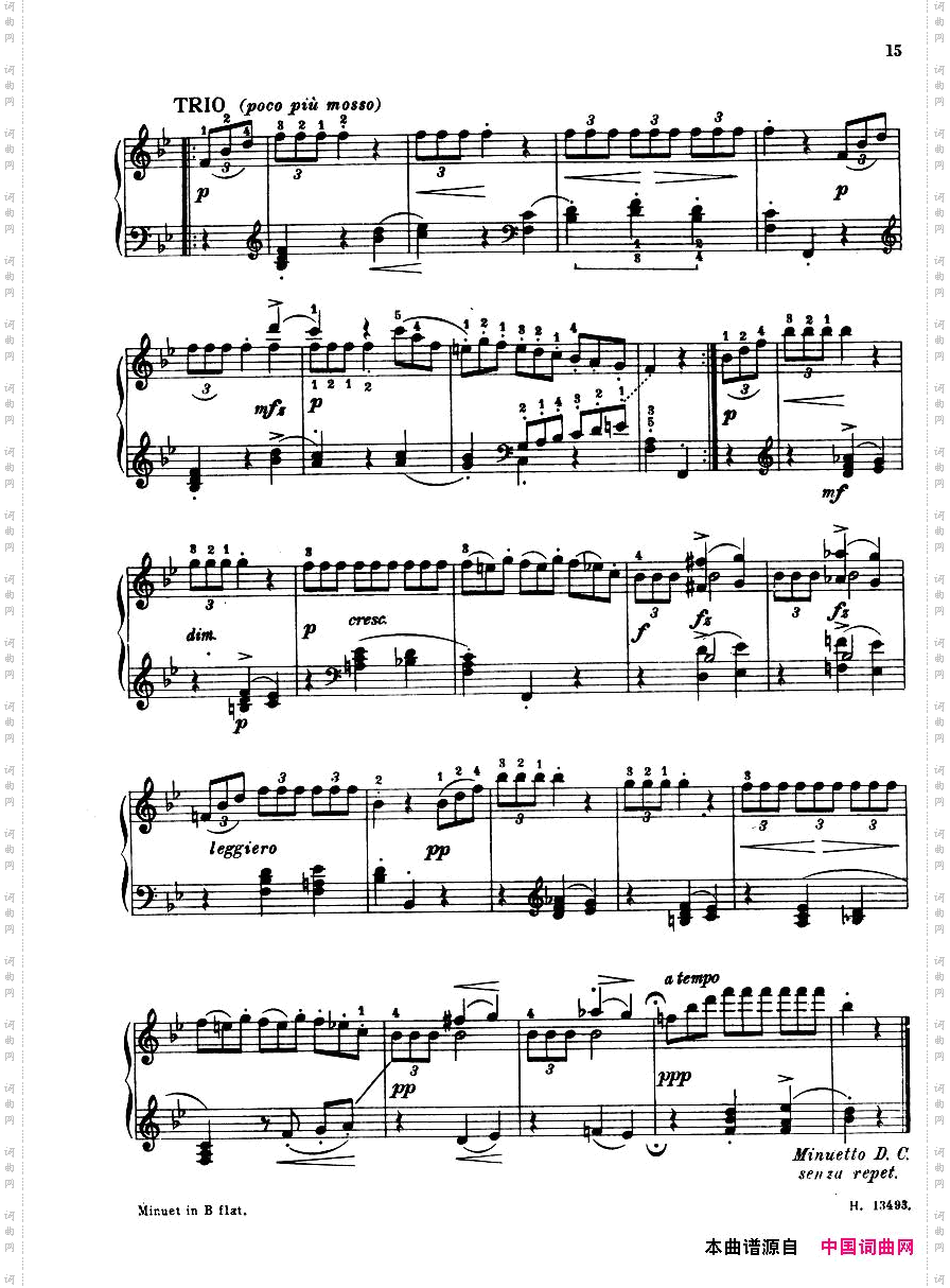 Beethoven-Minuet